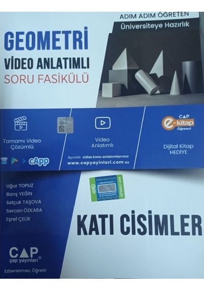 2025 Çap Geometri Fasikülleri Katı Cisimler