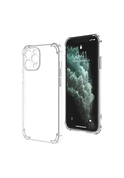 Apple Uyumlu iPhone 11 Pro Kamera Korumalı Antişok Airbag Köşe Korumalı Silikon Şeffaf Kapak