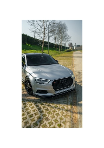 Audi A3 8v Sedan 2016-2020 Ön Lip Sportif Görünüm & Premium Tampon Eki
