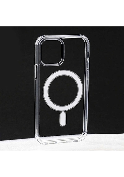 Apple Uyumlu iPhone 11 Pro Kılıf Zore Tacsafe Wireless Kılıf Renksiz