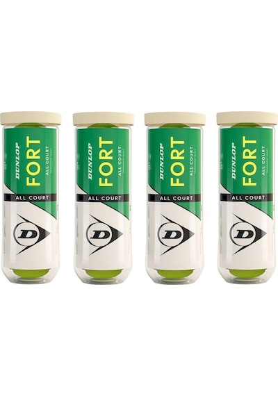Dunlop Fort All Court Ts 3'lü 4 Kutu Tenis Topu