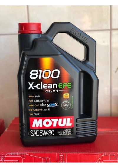 Motul 5w30 8100 X-clean Efe 4 Lt %100 Sentetik M.yağı