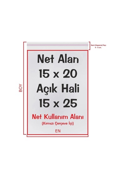 Cd Jelatini Şeffaf Bantlı Yapışkanlı Opp Jelatin Poşet 500 Adet 15 x 20 + 5 CM