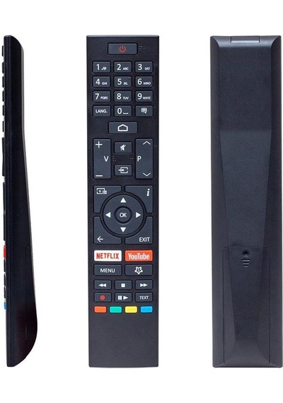 Polaxtor Lcd Led Kumanda Vestel Uyumlu Rc 4390P Netflix Youtube Play Tuş