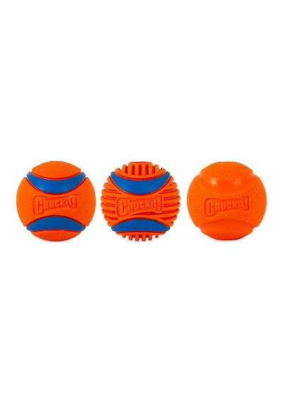 Chuckit Fetch Medley 3'lü Köpek Oyun Topu Seti 6.5 CM