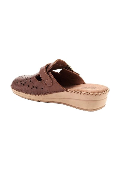 Forelli Cary-H 80625 Taba Kadın Günlük Sabo Terlik Taba