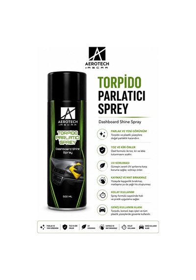 Aerotech Torpido Parlatıcı Sprey 500 ML
