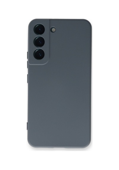 Galaxy  Uyumlu  S23 Plus Kılıf Nano İçi Kadife Silikon - Gri