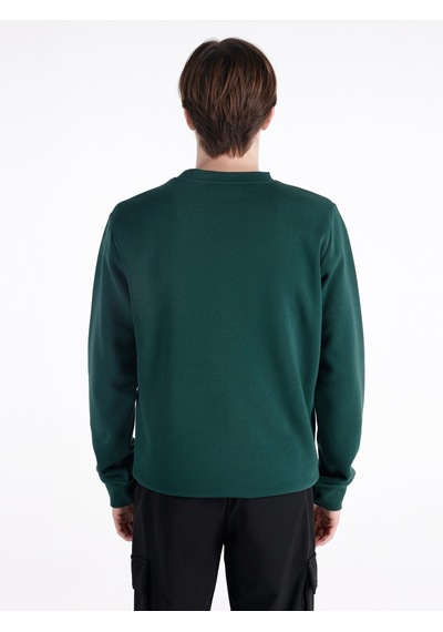 Colin's Colins Regular Fit Baskılı Yeşil Erkek Sweatshirt Cl1066430 Yeşil Colin's Colins Regular Fit Baskılı Yeşil Erkek Sweatshirt Cl1066430 Yeşil