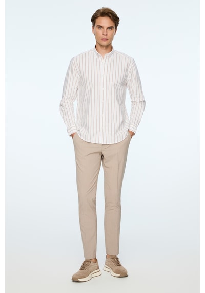 Morven Erkek Vizon Pamuk Trend Çizgili Dynamic Fit Düğmeli Yaka Gömlek 26ms004027405 Vizon Morven Erkek Vizon Pamuk Trend Çizgili Dynamic Fit Düğmeli Yaka Gömlek 26ms004027405 Vizon