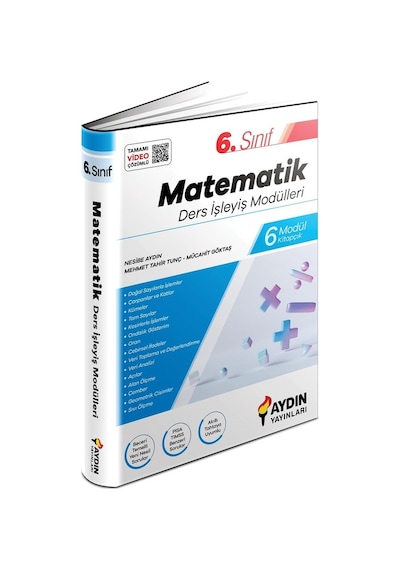 6. Sınıf Matematik Ders İşleyiş Modülleri -  Aydın Yayınları