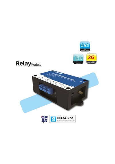 Opax Relay-572 Mobil Uygulamalı Telefonla Kapı Ve Bariyer Açma Modülü