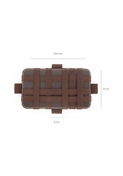 The Hammal By Telefon,kalem Ve Aksesuar Taşıyıcı Ajanda Ve Defter Organizeri,kaydırmaz Lastikli,vegan,11x21,5 Cm. 165-Koyu Yeşil