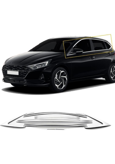Hyundai İ20 Krom Cam Çerçevesi Set 2020-2021 14 Parça