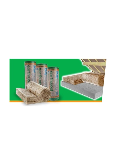 Knauf Earthwool Alüminyum Folyolu 043 M100x1200x8000 36 Rol