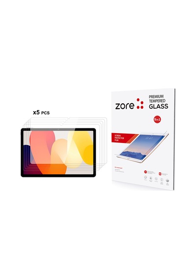Maks Technology Redmi Pad Se Mkst 5in1 Tablet Temperli Cam Ekran Koruyucu - Şeffaf
