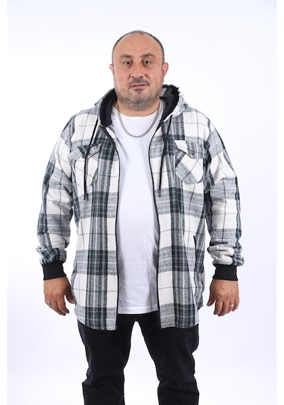 Moc Grande Mocgrande Büyük Beden Oduncu Sweat Çift Cep 22202 Moc Grande Mocgrande Büyük Beden Oduncu Sweat Çift Cep 22202