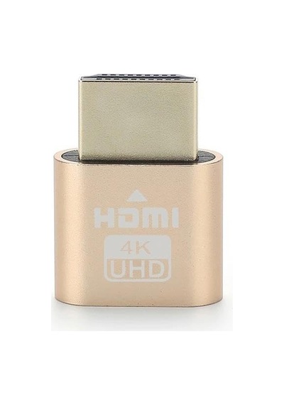 Hdmı 4k Uhd Dummy Plug Minning Bitcoin Sanal Monitör Ekran Kartı Emülatörü Maksimum Çözünürlük 4k Uhd 4096 X 2