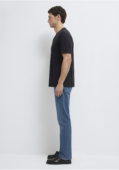 Mavi - Soft-premium Siyah Tencel Modal Karışımlı Tişört 0613469-900 Siyah