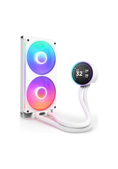 Nzxt Kraken Elite Rgb Beyaz Ips Lcd 280 Mm Intel-amd Uyumlu Sıvı Soğutucu