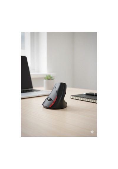 Ergonomik Sessiz Kablosuz Mouse 2.4g Bağlantı 1600 Dpı Siyah Çok Renkli Diğer
