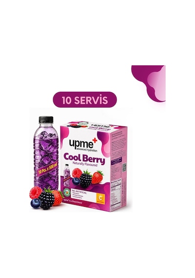 Cool Berry Orman Meyveli İçecek Tozu 10'lu Paket Vitamin C Doğal Aroma Şekersiz Diğer