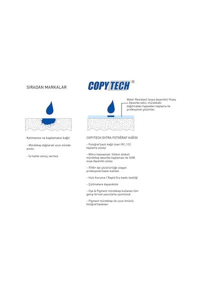 instant Dry Profesyonel Parlak Rc Fotoğraf Kağıdı 914mmx30m 240g
