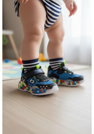 Tuğba Ortopedi 03 Erkek Bebek Işıklı Rahat Sneaker Mavi