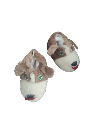 Ateşbags Unisex Peluş Panduf Hayvan Desenli- Kadın Erkek İçin Sıcak Kaymaz Tabanlı Ev Ayakkabısı Kahverengi Ateşbags Unisex Peluş Panduf Hayvan Desenli- Kadın Erkek İçin Sıcak Kaymaz Tabanlı Ev Ayakkabısı Kahverengi