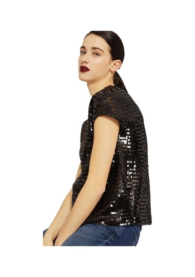 Armani Exchange Bayan Bluz 6Zyh16 Ynfnz 1200-Siyah