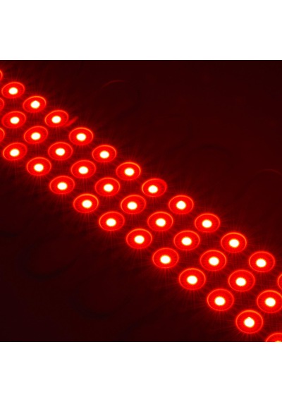 20 Adet 5 Watt Kırmızı Işık Ip65 Modül Led, 10 Adet Magnetli, Çok Kaliteli Kırmızı Işık Modül Led Kırmızı
