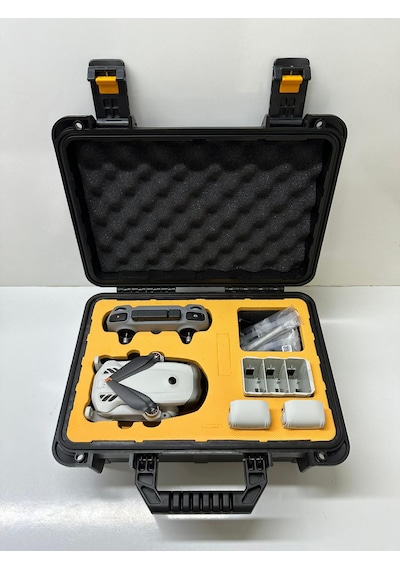 Dji Lito 1 / X1 Hardcase Su Geçirmez Drone Taşıma Çantası Clascase C039