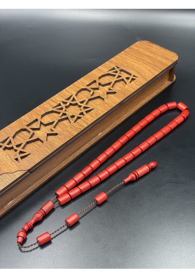 El Yapımı Gürgen Tespih 9x6 Mm