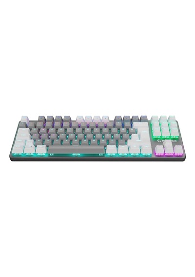 Snug K14 Gri/beyaz Red Swıtch Rainbow Tkl Mekanik Gaming Oyuncu Klavye