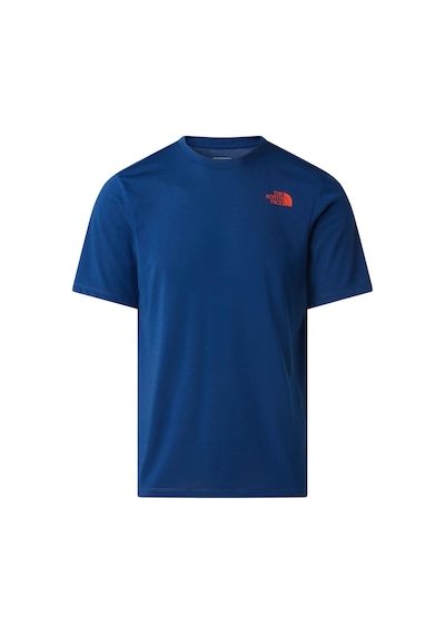 The North Face M Bıtmap Logo Short Sleeves Tee-graphıc Erkek Tişört Nf0a8ftvd1r1 Mavi