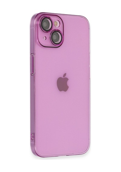 Newface - 882 - İphone 14 Kılıf Armada Lensli Kapak - Edntrend - - Lila