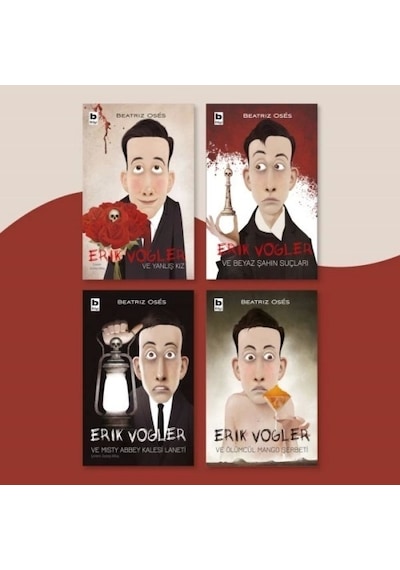 Erik Vogler Maceraları Seti 4 Kitap