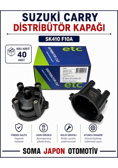 Suzuki Carry Distiribütör Kapağı Sk410 F10a