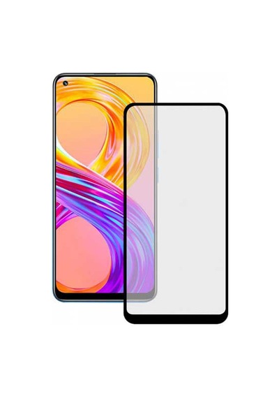 Microcase Realme 8 Pro Tam Kaplayan Çerçeveli Cam Koruyucu