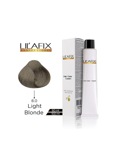 Lexroo Tüp Saç Boyası 100 Ml 8.0 Açık Kumral