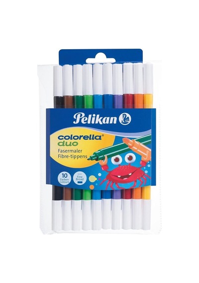 Pelikan Keçeli Kalem Colorella 2 Li Uç 10 Lu 11540