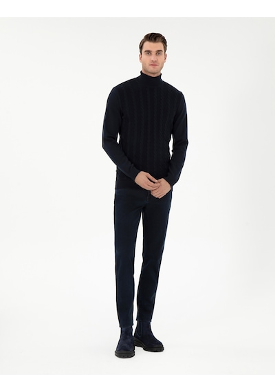 Pierre Cardin Erkek Lacivert Kazak /triko 50300500-vr033 Lacivert