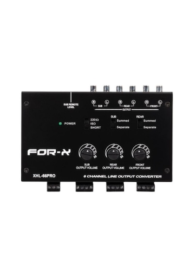 For-x XHL-66 Pro Eko 6 Channel Line Output Converter