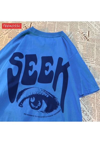 Noıssey Urban Pop Graphic Kadın Tişört Koleksiyonukod 5176 Saks