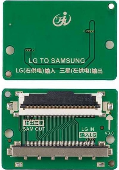 Weko Lcd Panel Flexi Repair Kart Fhd Lvds To Fpc Lc İn Sam Out Qk0804c