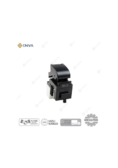 Toyota Uyumlu Hilux Tekli Cam Açma Düğmesi Anahtarı 1998-2004