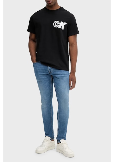 Calvin Klein Erkek T Shirt Lv04rc835g Ub1 Siyah SIYAH
