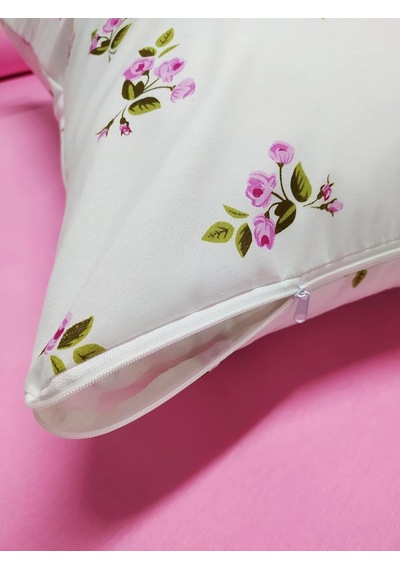 Lexroo Güllüce Ev Tekstil Yastık Kılıfı 2adet 50x70cm Yk-194 Çok Renkli