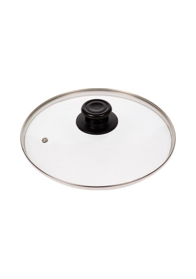 Çelik Döküm Teflon Granit Tencere Tava Sahan Için Cam Kapak 32 Cm Cam Kapak Tenceresiz