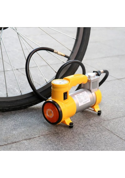 Lastik Şişirme Hava Kompresörü Metal Işıklı 150psi Hava Kompresör